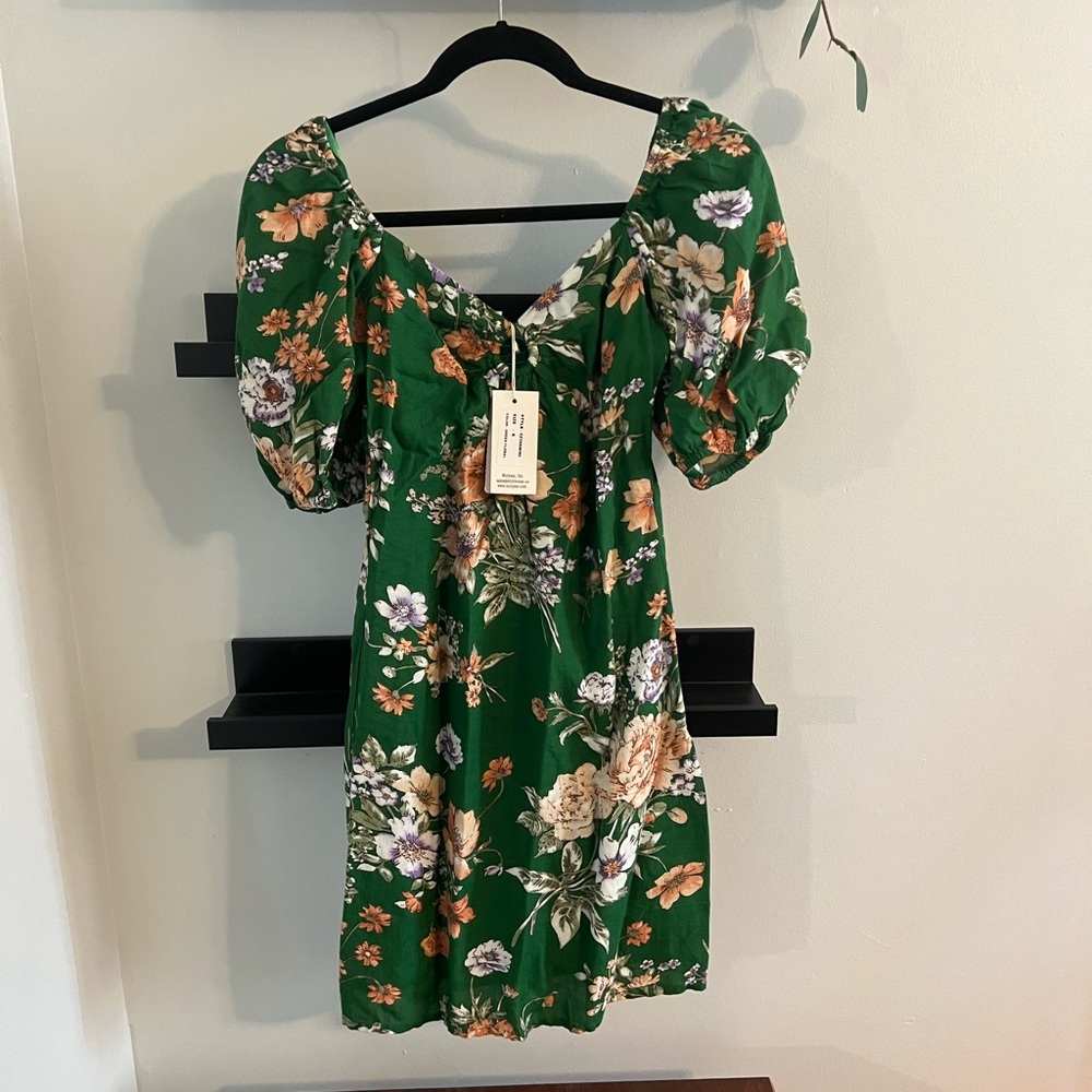 Linen Blend Dress